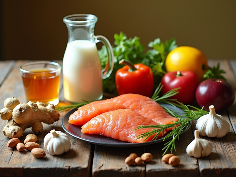 Иммунная защита: 5 простых продуктов для укрепления здоровья Дорогие жители Саратова и ближайших городов! Осень приносит свою порцию серости и хмурых дней, но это не повод унывать. Напротив, пришло время поднять настроение и укрепить иммунитет с помощью простых и доступных продуктов. Мы собрали для вас топ-5 незаменимых помощников для вашего здоровья. Давайте рассмотрим эти вкусные и полезные варианты, которые помогут вам справляться с позорной осенней хандрой! Кисломолочные приятели вселенной Наверняка вы уже слышали о кисломолочных продуктах, таких как кефир и йогурт. Они не только отлично подходят для завтрака или перекуса, но и выступают в роли защитников вашей кишечной микрофлоры. Эти настоящие телохранители для вашего организма помогут укрепить иммунитет, обеспечивая баланс полезных бактерий. Задумайтесь, смогла бы великая китайская стена устоять перед таким натиском пробиотиков? Добавьте кефир или йогурт в свои блюда, и вы не только улучшите их вкус, но и порадуете свой желудок. Приготовьте полезный смузи с фруктами и ягодами — и вы получите настоящий витаминный заряд! Овощной карнавал и фруктовый ваяж Рацион, насыщенный овощами и фруктами, гарантирует богатство витаминов и минералов. Разноцветные компоненты вашего рациона, такие как красный перец и томаты, изобилуют витаминами А, С и Е, а лимоны и шиповник станут верными союзниками в борьбе с усталостью. К тому же замороженные ягоды — это не просто вкусно, но и эффективно в борьбе с авитаминозом. Хотите поднять настроение? Приготовьте салат из свежих овощей, добавив к нему яркие фрукты. Это не только украсит ваш стол, но и наполнит организм полезными веществами! Протеиновая баталья Как высококачественные протеины укрепляют наш иммунитет, так и рыба, яйца и нежный стейк становятся настоящими отрядами специального назначения в вашем рационе. Протеины необходимы для формирования антител, которые в свою очередь защищают от различных заболеваний. Эти продукты не только полезны, но и очень вкусны! Попробуйте готовить рыбу на пару, делать омлеты со свежими овощами или запекать стейки с ароматными травами. Эти простые блюда не только сбалансируют ваше питание, но и порадуют ваши вкусовые рецепторы. Морепродуктовая артиллерия Морепродукты, такие как лосось, тунец и форель, уже давно завоевали популярность на кухнях многих семей. Они содержат незаменимые кислоты омега-3 и множество витаминов, которые не только укрепляют сердце, но и поддерживают нервную систему в стрессовых ситуациях. Морская кухня — это не просто мода, а настоящий кладезь пользы для здоровья! Доверьтесь поварам, однако помните, что за приготовление они не несут ответственности. Приготовьте что-то новенькое из морепродуктов и удивите своих близких! Эпикурейская специя Не забывайте о специях! Чеснок, имбирь и куркума не только подарят вашим блюдам уникальный вкус, но и прокачают ваши защитные силы. Благодаря своим антиоксидантным свойствам эти специи помогают организму бороться с болезнями. Попробуйте добавить чеснок в соусы или использовать куркуму в карри — ваше здоровье скажет вам спасибо! Славные орехи и семена Не стоит забывать о орехах и семенах — маленьких, но мощных источниках цинка и селена. Эти «помощники» прекрасно подходят для перекусов и могут стать отличным завершением любого блюда. Их полезные свойства положительно сказываются на иммунитете, а также помогают справляться с различными недомоганиями. Добавьте горсть орехов в свой дневной рацион, и вы почувствуете заряд бодрости и энергии! Чай с медом и лимоном — завершающий штрих Не забудьте, что ваши напитки также важны! Заварите чай с медом и лимоном — это не только приятно, но и полезно. Укрепляя иммунитет с помощью этих натуральных компонентов, вы создаете настоящий кулинарный шедевр и сами заботитесь о своем здоровье. Заботьтесь о себе, ведь ваше здоровье — это ваша главная ценность. Радуйте себя вкусной едой и крепким чаем, проводите время с близкими и делайте все для того, чтобы сохранить позитивный настрой. Помните, что здоровье на первом плане, а вкусная еда всегда скрасит ваше одиночество!